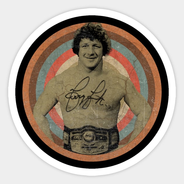 Terry Funk // American Profesional Wrestler Legend Sticker by penCITRAan